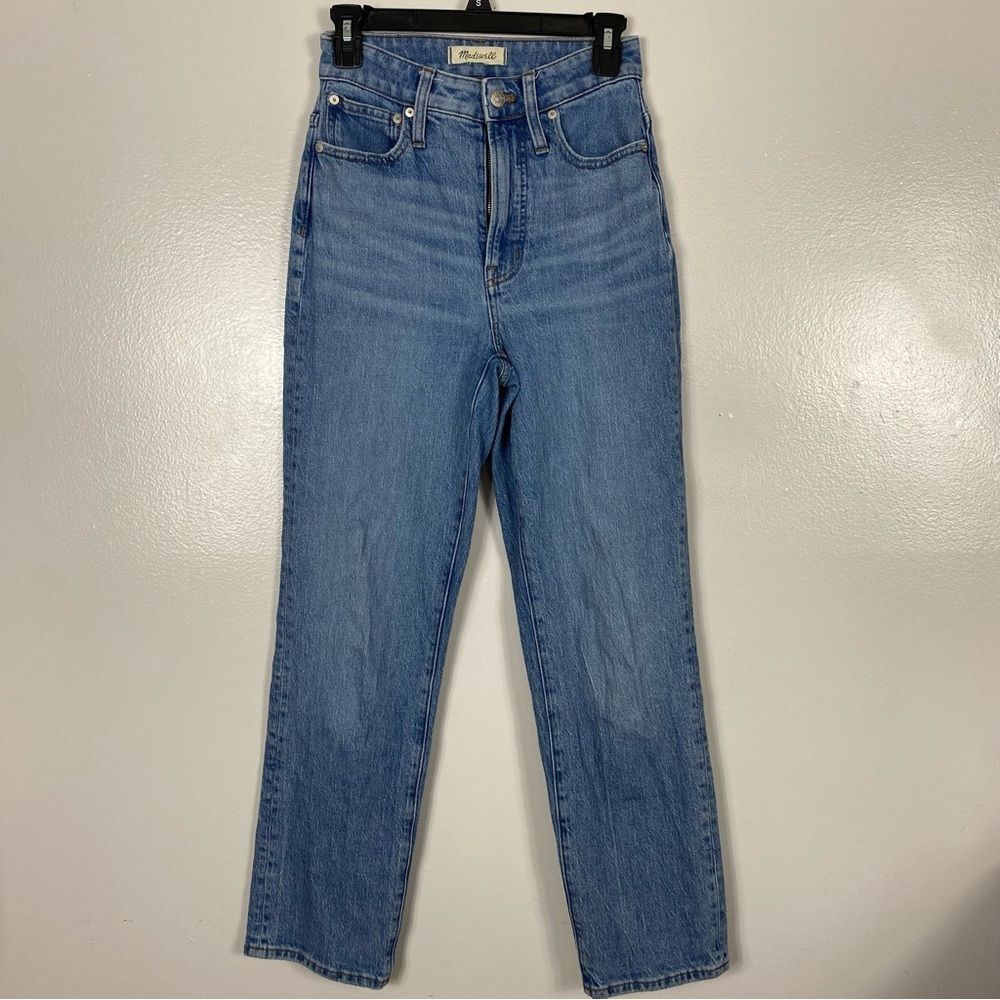 Madewell The Curvy Perfect Vintage Straight Jean sz 24R - Picture 2 of 11